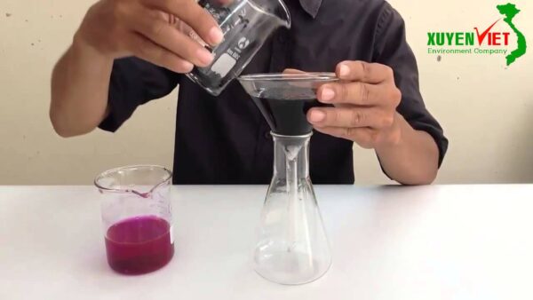 Thí nghiệm phương pháp lọc nước bằng than hoạt tính